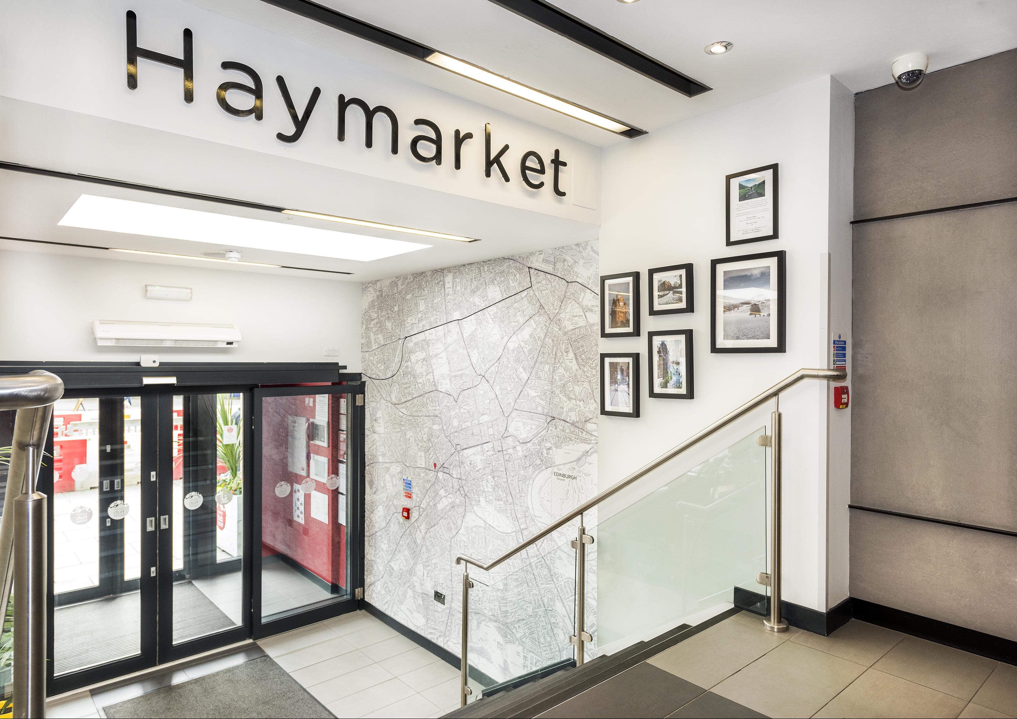 Haymarket Hub Hotel Единбург Екстериор снимка