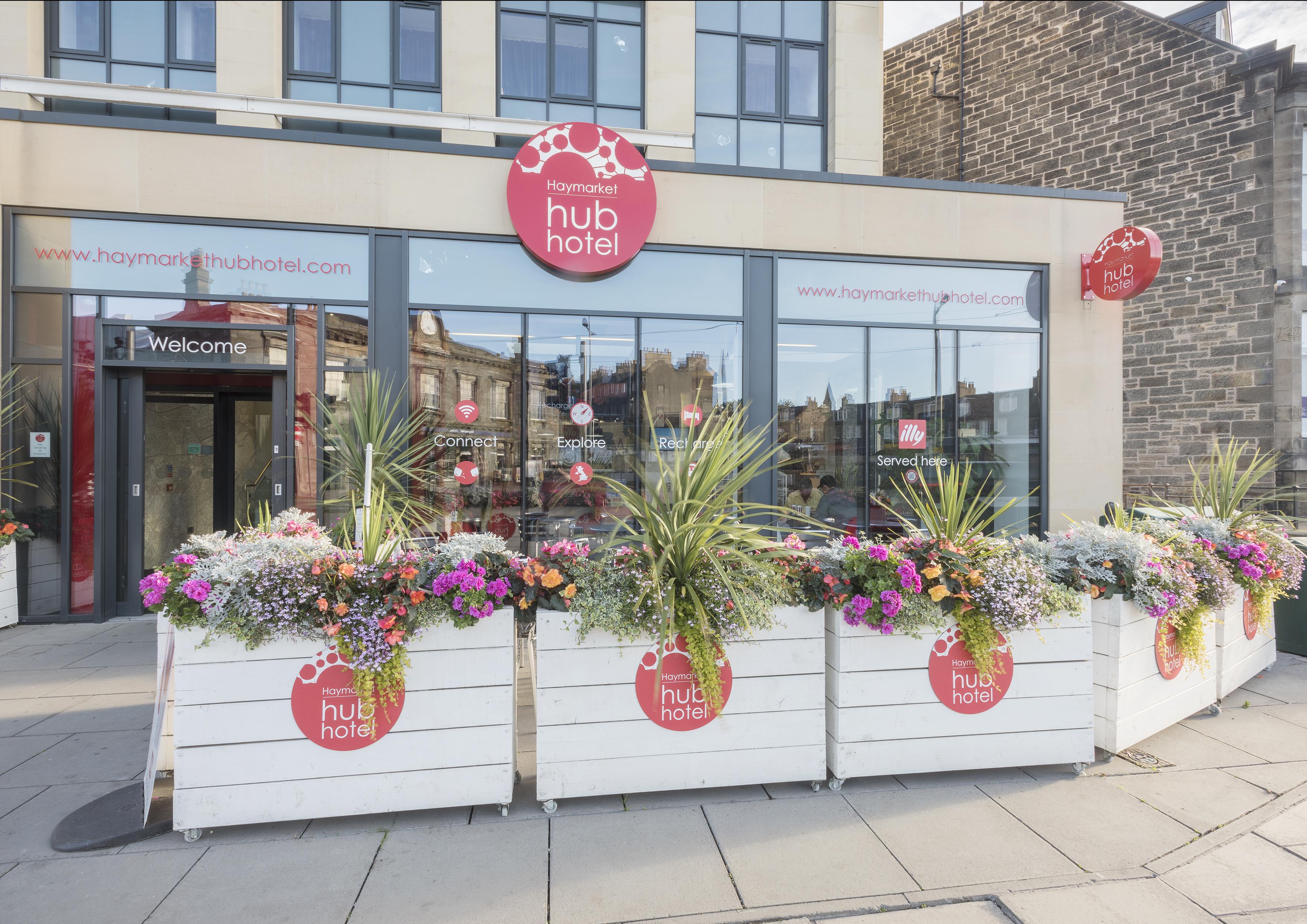Haymarket Hub Hotel Единбург Екстериор снимка