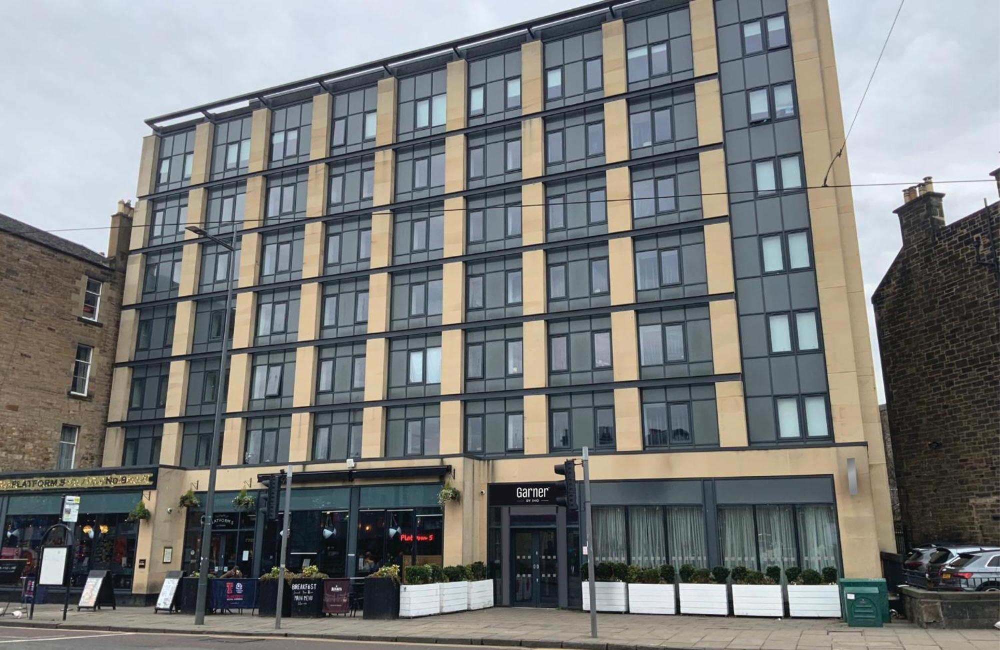 Haymarket Hub Hotel Единбург Екстериор снимка
